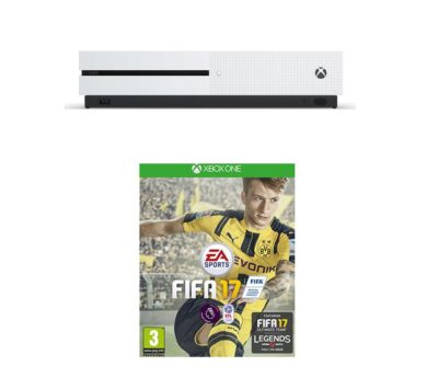 MICROSOFT  Xbox One S (500 GB) & FIFA 17 Bundle